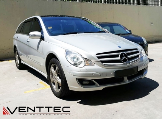 MERCEDES R-CLASS W251 (LONG WHEEL BASE) venttec door visor