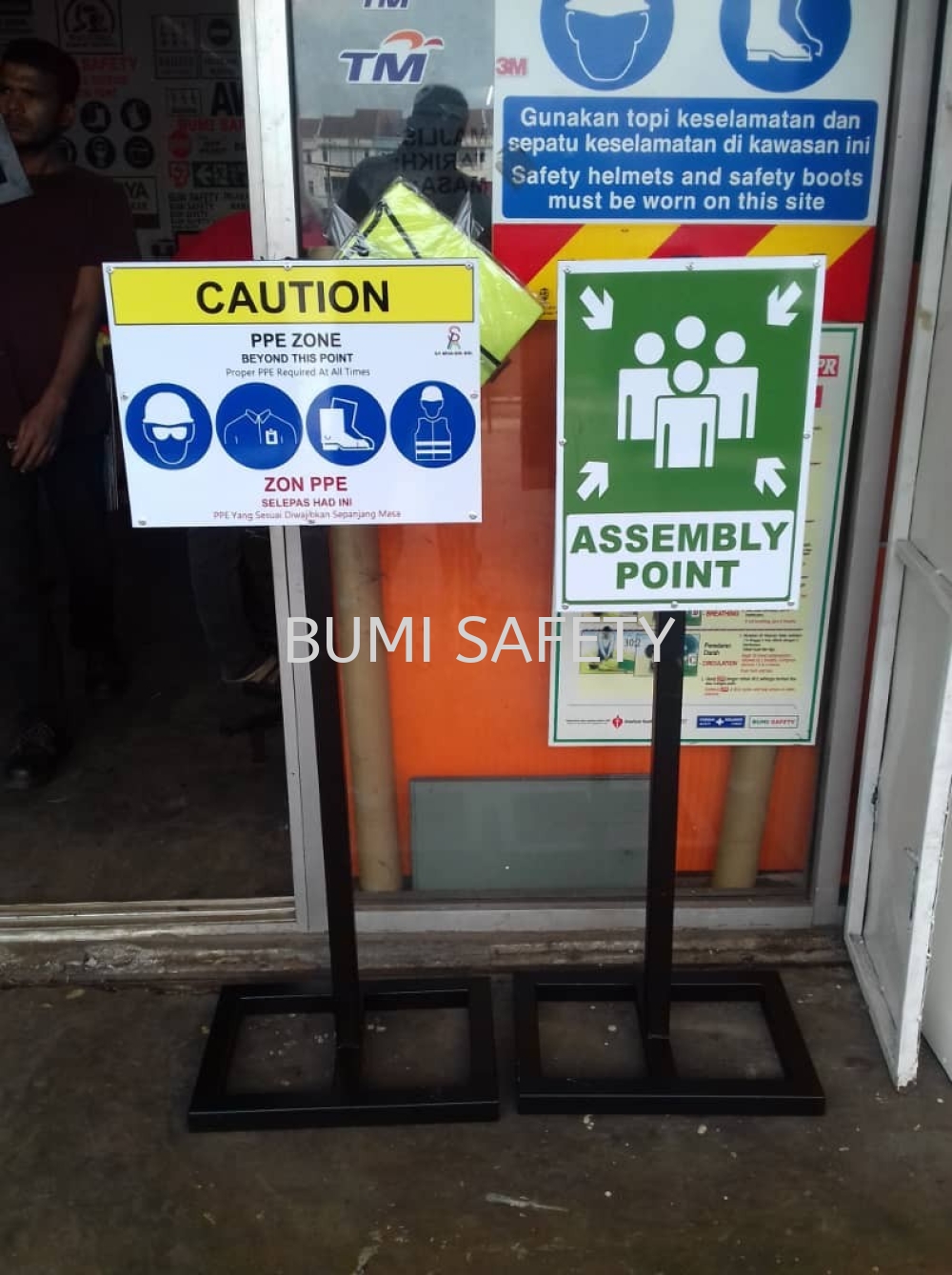 Assembly Sign With Stand Safety Signage Selangor, Kuala Lumpur (KL ...