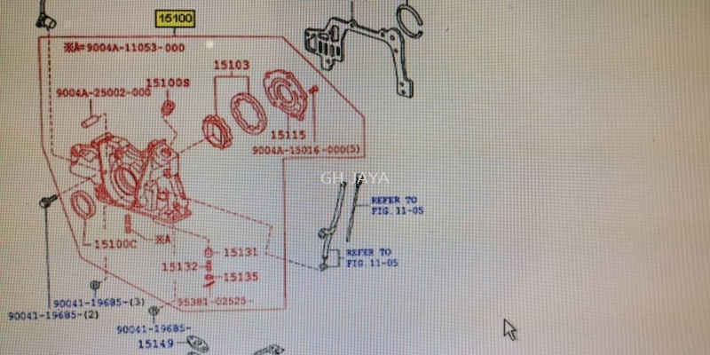 OIL PUMP ASSY P VIVA