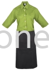 AHP 01 (Ready Stock) BLACK HALF APRON (AHP01) Apron