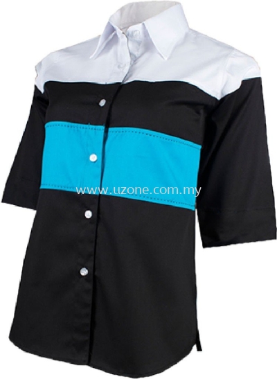 FC2501 (Ready Stock) Black / White / Cyan