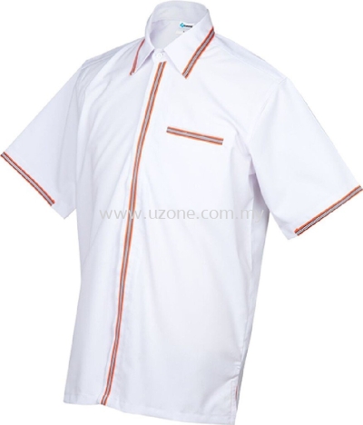 FV3001 (Ready Stock) White / Orange