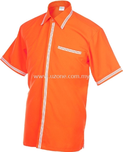 FV3203 (Ready Stock) Orange / White