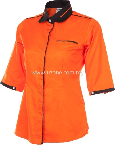 FC2103(Ready Stock)  . Orange / Black