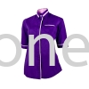 FC2705(Ready Stock) Dark Purple / Light Purple / White FC270 Female Corporate Uniform