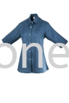 OF1322 (Ready Stock) Grey Blue OF132 Female Corporate Uniform