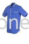 SC0101 (Ready Stock) Royal Blue / White SC010 Male Corporate Uniform