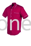 SC0102 (Ready Stock) Red / White SC010 Male Corporate Uniform