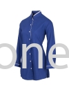 SC0201 (Ready Stock) Royal Blue / White SC020 Female Corporate Uniform