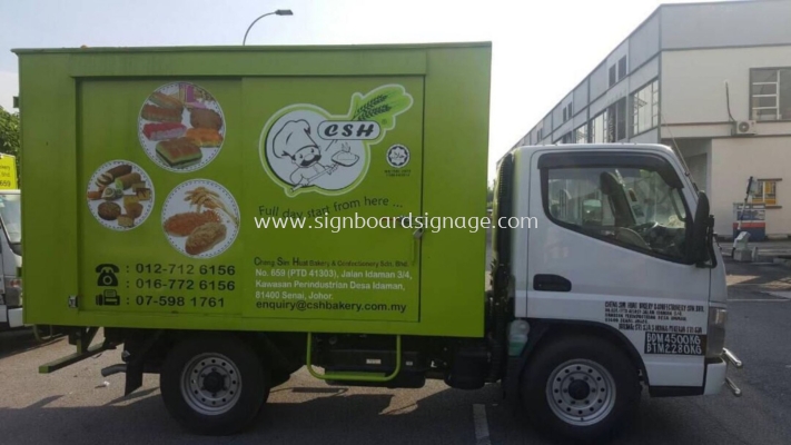 CSH Truck Lorry Inkjet Sticker in KL