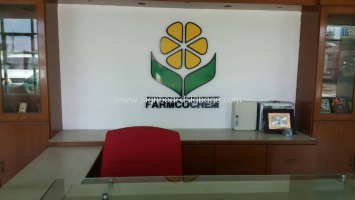 Farmcochem Sdn Bhd 3D Box Up Signage in Pulau Indah Klang