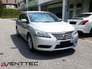 NISSAN SYLPHY / SENTRA / PULSAR ST SEDAN(3 = 75MM) venttec door visor Sylphy 2014  Nissan