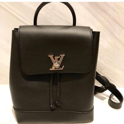 Brand New Louis Vuitton LockMe Backpack in Noir