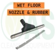 Wet Floor Nozzle and Rubber Pembersih Vakum Alat Ganti