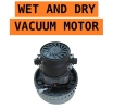 2 Stage Dry Vacuum Motor Vacuum Cleaner Spare Parts