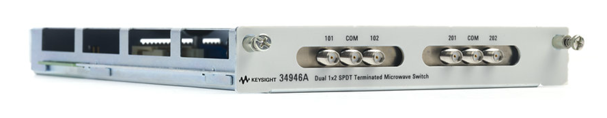 Dual 1x2 SPDT Terminated Microwave Switch Module for 34980A, 34946A