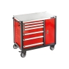 MK-EQP-0302 6 DRAWER MOBILE WORKBENCH Tool Chest, Tool Boxes, Trolley, Tool Kit Set and Assortments