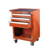 MK-EQP-0304 3 DRAWER CHEST AND ROLLER CABINETS (ORANGE) Tool Chest, Tool Boxes, Trolley, Tool Kit Set and Assortments