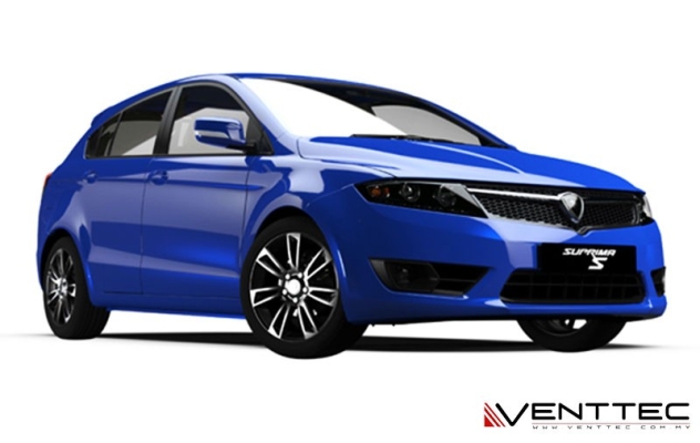 PROTON SUPRIMA-S (3 = 75MM) venttec door visor