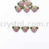 Iron On Metal, Code 18-05#, K2 Light Rose, 50pcs/pack Iron On Metal Iron on Metal / Patch