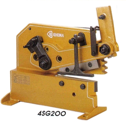 EHOMA HAND LEVER PLATE SHEAR / BAR CUTTER, 4SG200