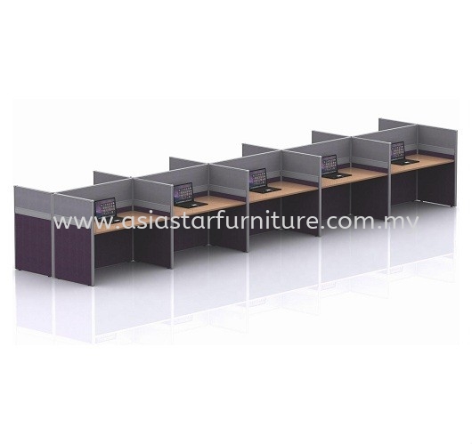 CLUSTER OF 10 OFFICE PARTITION WORKSTATION 1 - Partition Workstation Mutiara Damansara | Partition Workstation Bukit Jelutong | Partition Workstation Kota Damansara | Partition Workstation Dataran Prima