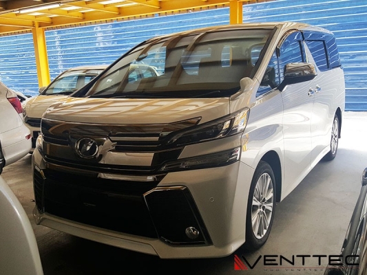 TOYOTA VELLFIRE VENTTEC DOOR VISOR