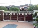  Stainless Steel Gate With Aluminium Panel