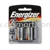 ENERGIZER SIZE: AA 1.5V 4s Batteries