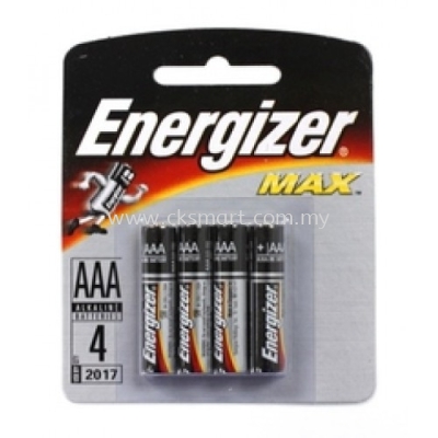 ENERGIZER SIZE: AAA 1.5V 4s