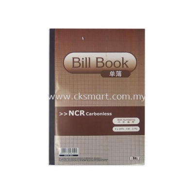 7031-SWCN RWT BILL BOOK SIDE 3p X 20s WITH NO. NCR