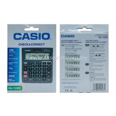 CASIO CALCULATOR MJ-120D