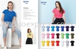 Gildan 7600L Ladies T Shirt Baju Roundneck T Shirt BAJU GILDAN - READY MADE