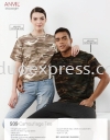 Anvil 939 Camouflage Tee Baju O Roundneck Microfibre T-Shirt  Baju Uniform Ready Made Promosi
