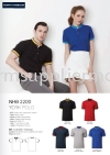 North Harbour NHB 2200 Polo T Shirt Collar T Shirt Baju North Harbour - READY MADE