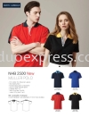 North Harbour NHB 2500 Polo T Shirt Collar T Shirt Baju North Harbour - READY MADE