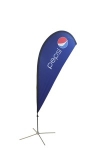 Flag Banners 3 Meter Stand (SF3 type B) Beach Flag Banner