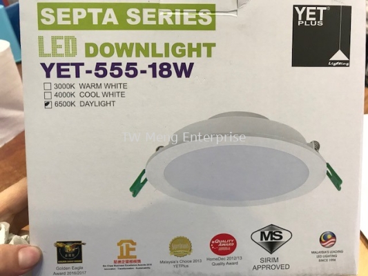 YET LED 6" RD - Y555