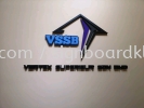 VSSB 3D box up lettering signage at bukit tinggi klang  3D BOX UP LETTERING SIGNBOARD