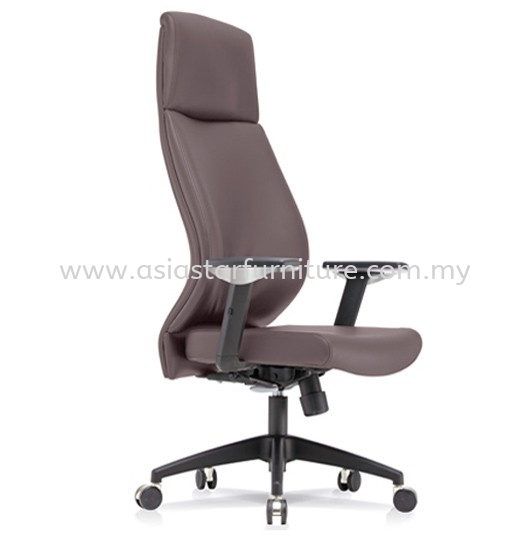 SENSE HIGH BACK EXECUTIVE CHAIR | LEATHER OFFICE CHAIR MELAKA RAYA MELAKA