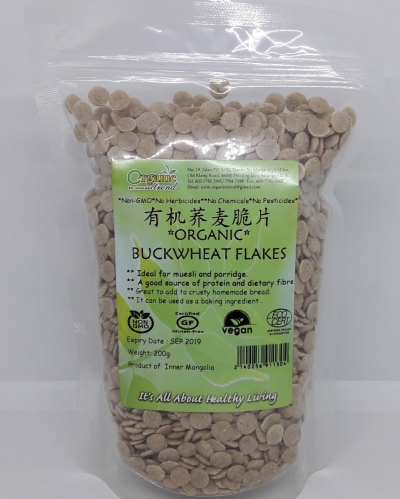 BUCKWHEAT FLAKES-ORGANIC*лƬ