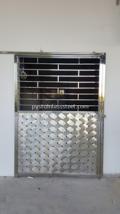 Stainless Steel Sliding Door