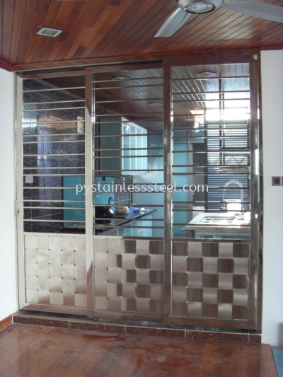 Stainless Steel Sliding Door