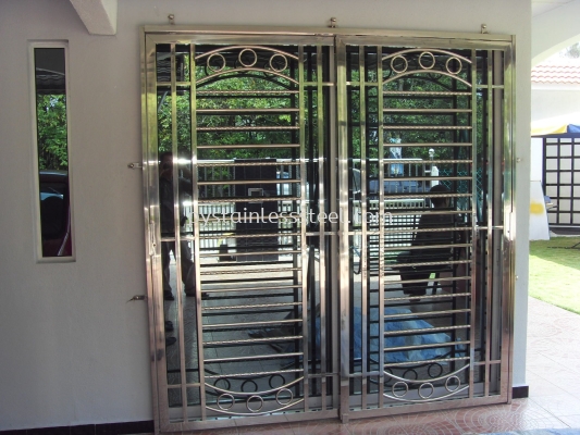 Stainless Steel Sliding Door