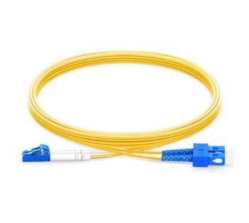 Patch Cord, LC to SC, Duplex LSZH, SM, 3mtr