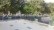 Stainless Steel Balcony Handrail With Glass & Aluminium Wood Stainless Steel Balcony Handrail With Glass & Aluminium Wood Stainless Steel Balcony Handrail 