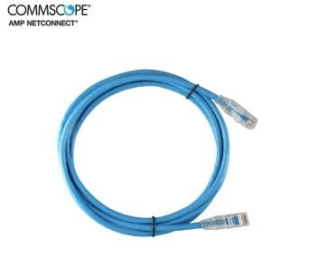 Commscope Cat6 UTP Patch Cord, Blue Commscope COPPER CABLE SOLUTIONS