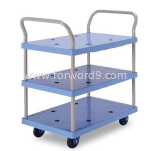 Prestar PB-105-P Triple Deck Dual-Handle Trolley