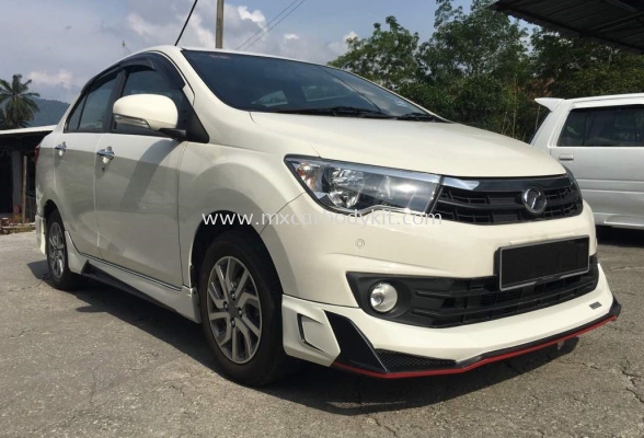 PERODUA BEZZA DRIVE 68 BODYKIT WITH SPOILER