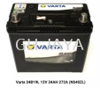 Varta NS40ZL(34B19L) Marathoner Maintenance Free Car Battery For Myvi / Alza / Axia / Viva (MADE IN KOREA) VARTA BATTERY